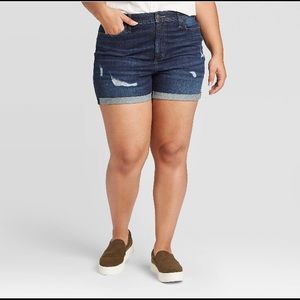 Universal thread high rise distressed shorts